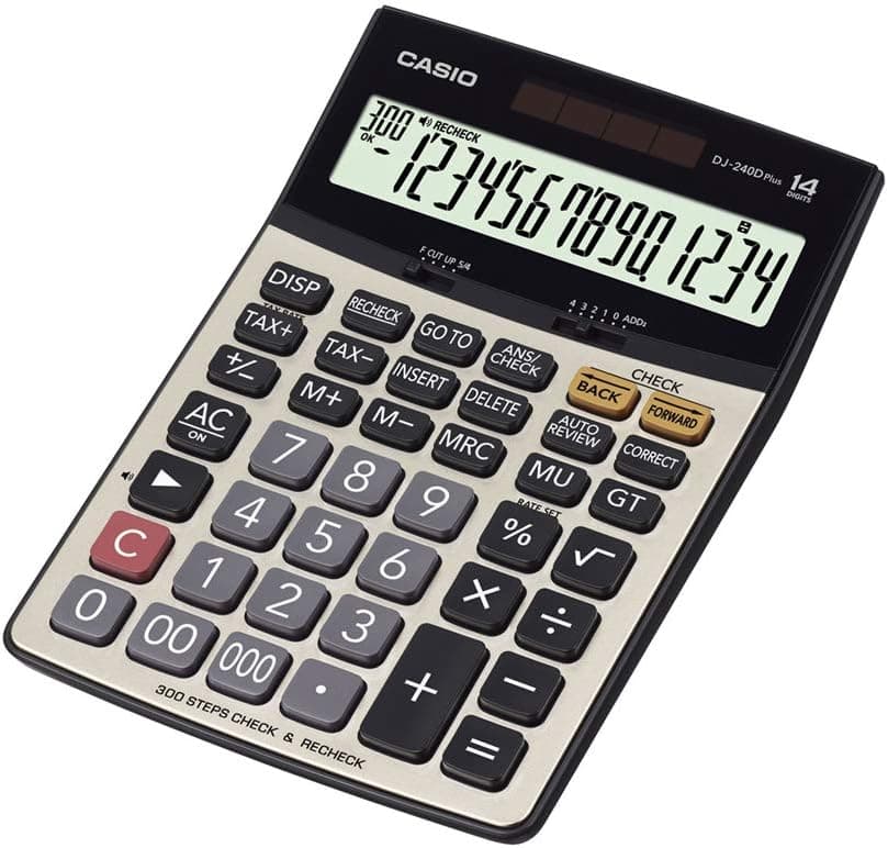 casio 240 D plus