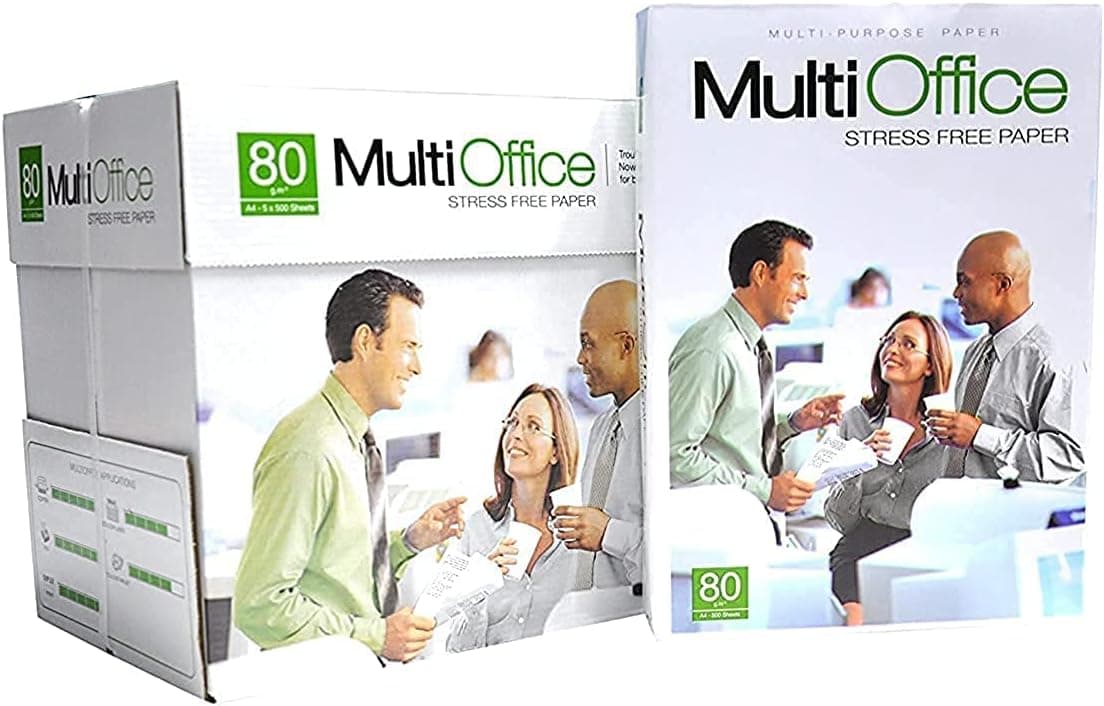 ورق طباعة مالتي اوفيس 80 جرام A4