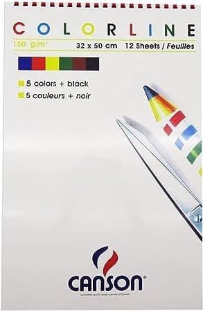 اسكتش رسم كانسون 150 جرام ملون